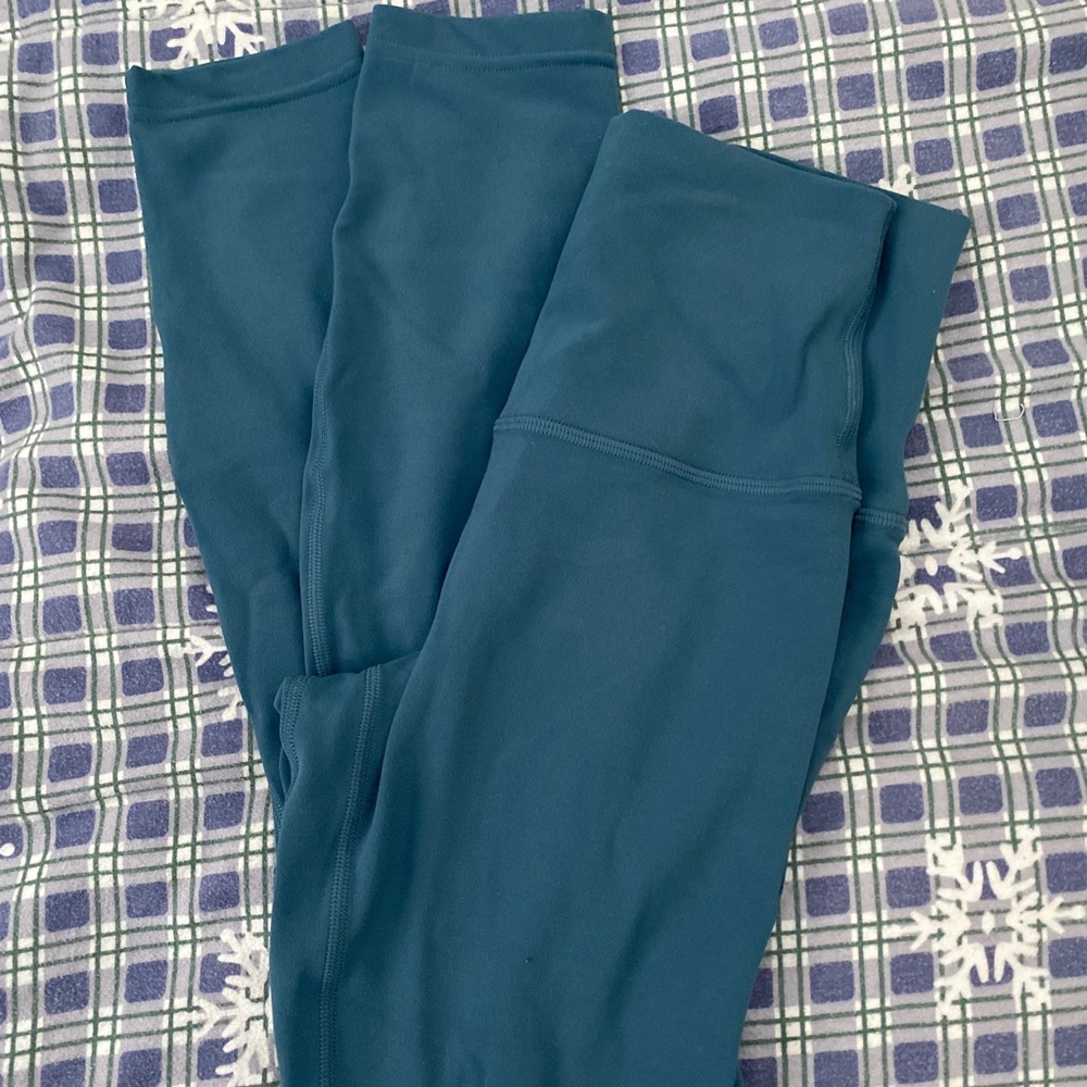 SOLD lululemon athletica align pant 25 PETROL BLUE